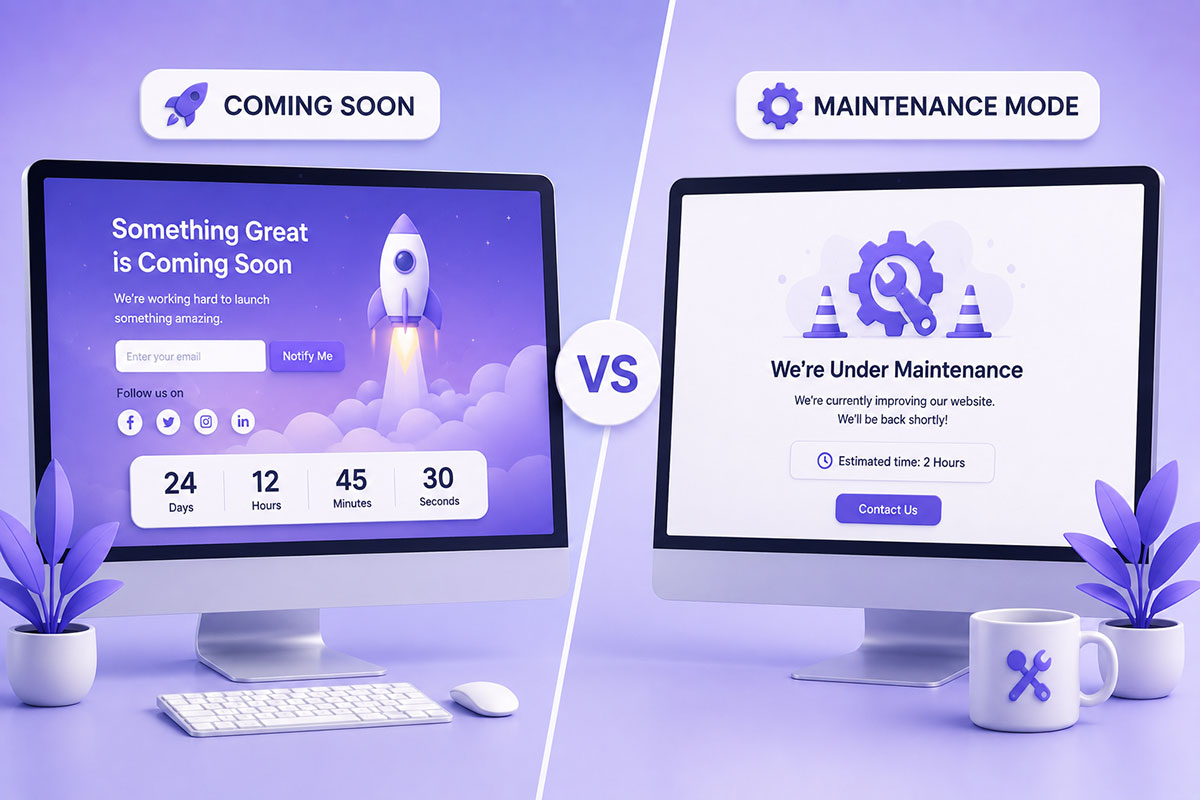 Coming Soon vs Maintenance Mode: Which Should You Use and Why It Matters for SEO?