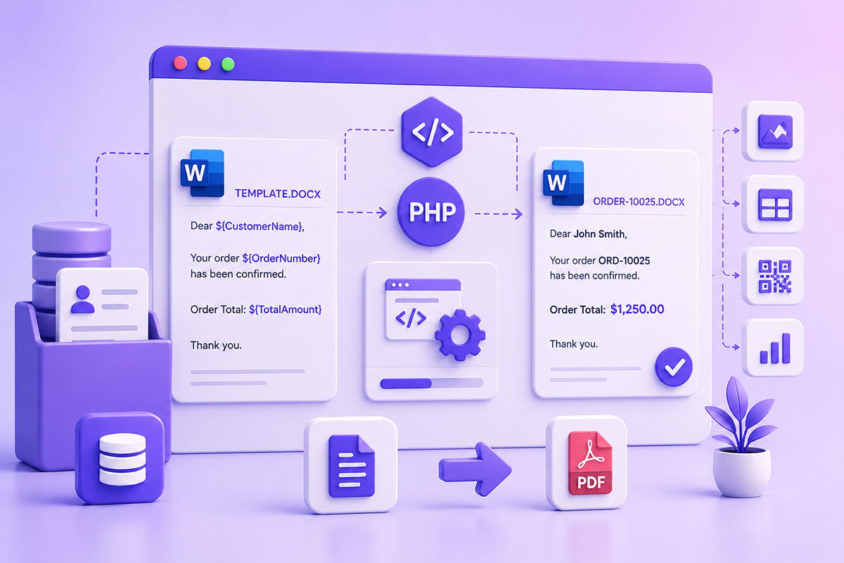 Generating Microsoft Word Documents from Templates Using PHP
