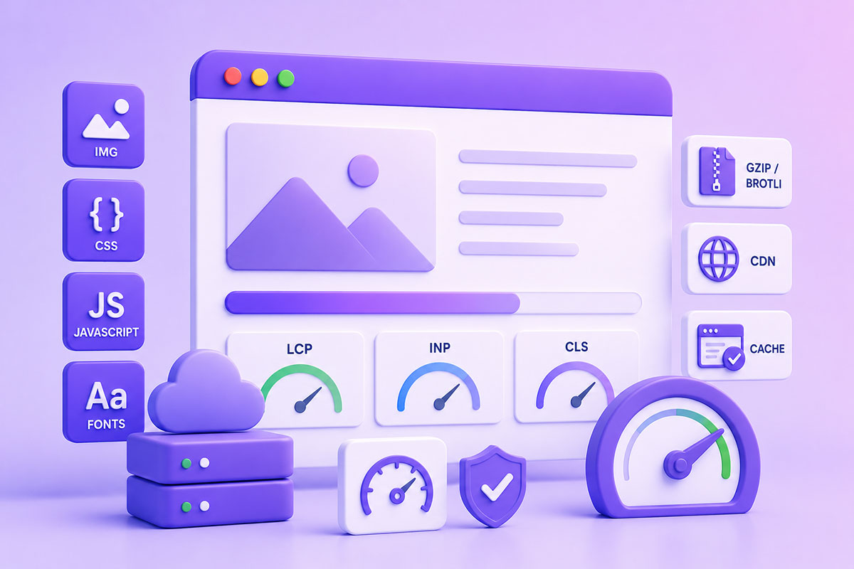 Modern Front-End Performance Optimization: Images, CSS, JavaScript & Compression