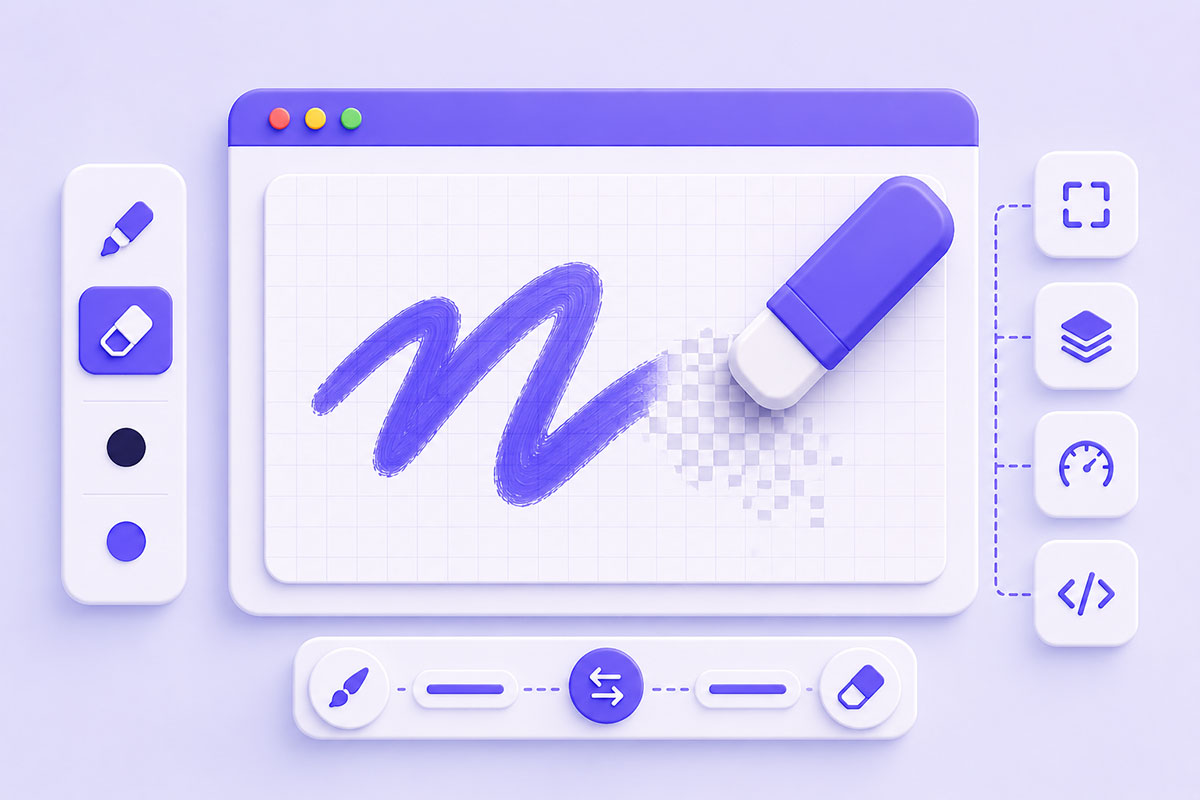 Building an Eraser Tool with HTML5 Canvas Using globalCompositeOperation