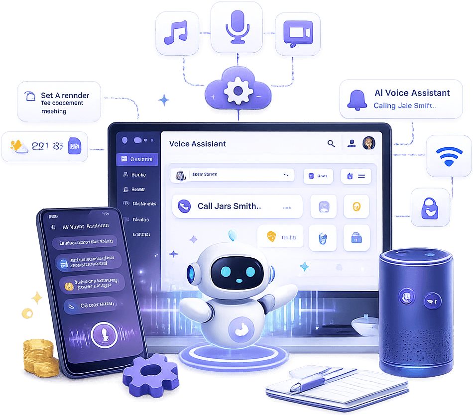 AI Voice Assistant & Communication Platform