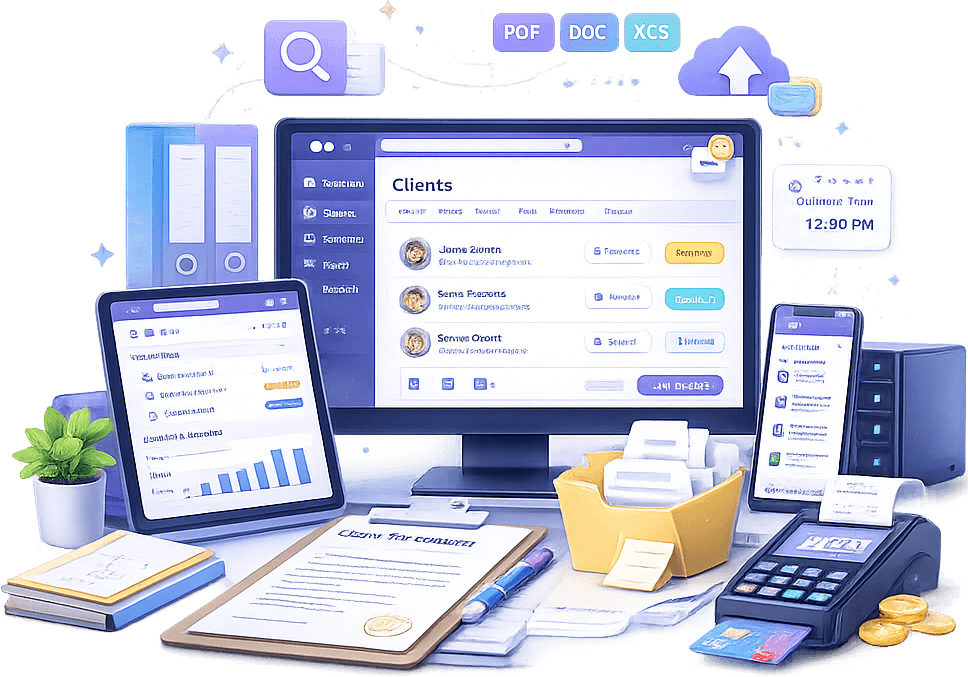 Customer Resource & Document Management Portal